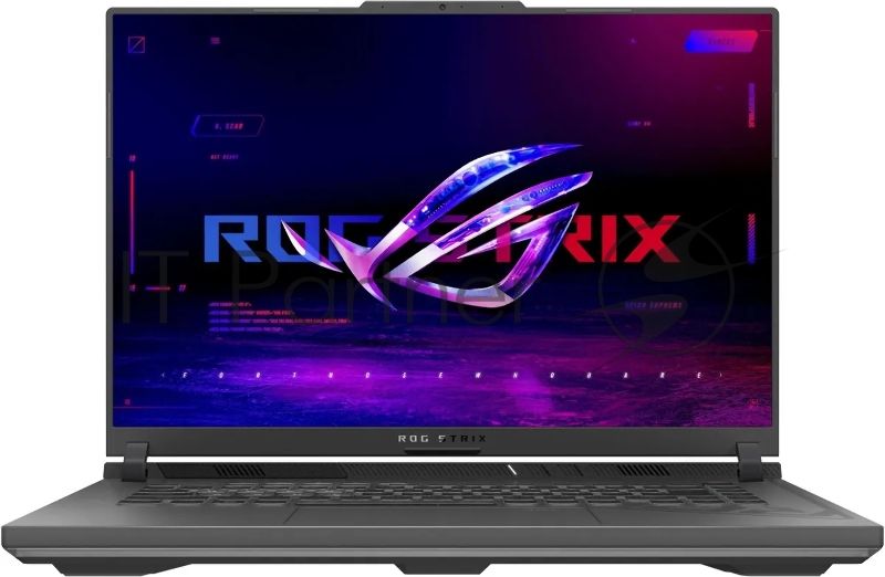 Ноутбук Asus ROG Strix G16 G614JI-N4413 Core i7 13650HX 32Gb SSD1Tb NVIDIA GeForce RTX4070 8Gb 16 IPS WQXGA (2560x1600) noOS grey WiFi BT Cam (90NR0D41-M00VN0)