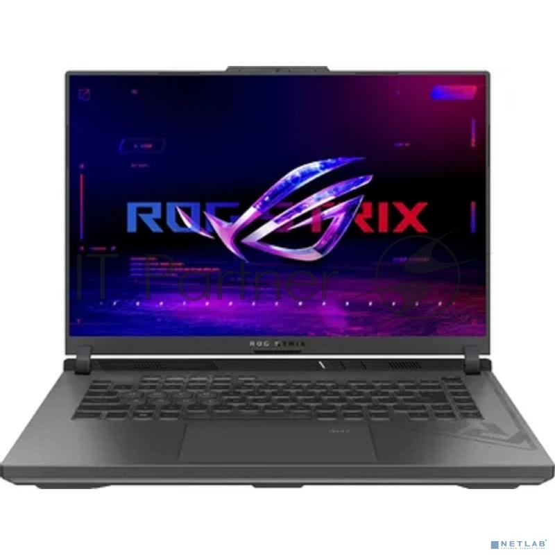 Ноутбук Asus ROG Strix G16 G614JI-N4413 Core i7 13650HX 32Gb SSD1Tb NVIDIA GeForce RTX4070 8Gb 16 IPS WQXGA (2560x1600) noOS grey WiFi BT Cam (90NR0D41-M00VN0)
