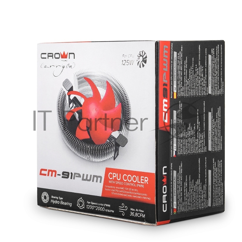 Кулер CROWN для процессора CM-91PWM v2
