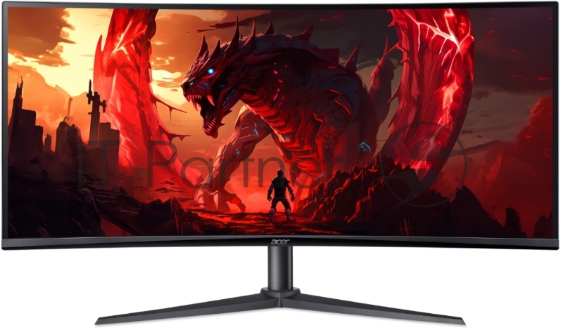 Монитор 34 ACER Nitro XZ340CUHbiiphx, ZeroFrame, Curved 1500R Black, 21:9, VA, 3440x1440, 1 / 5ms, 250cd, 100Hz, 2xHDMI(2.0) + 2xDP(1.4) + Audio out , sync: FreeSync, hdr: HDR 10, H.Adj. 100