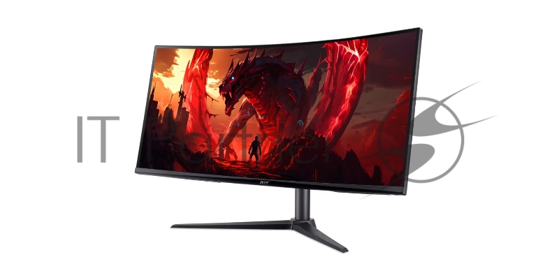 Монитор 34 ACER Nitro XZ340CUHbiiphx, ZeroFrame, Curved 1500R Black, 21:9, VA, 3440x1440, 1 / 5ms, 250cd, 100Hz, 2xHDMI(2.0) + 2xDP(1.4) + Audio out , sync: FreeSync, hdr: HDR 10, H.Adj. 100
