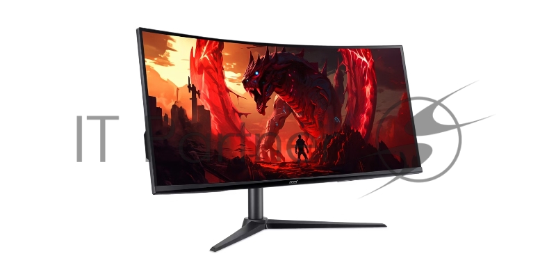 Монитор 34 ACER Nitro XZ340CUHbiiphx, ZeroFrame, Curved 1500R Black, 21:9, VA, 3440x1440, 1 / 5ms, 250cd, 100Hz, 2xHDMI(2.0) + 2xDP(1.4) + Audio out , sync: FreeSync, hdr: HDR 10, H.Adj. 100