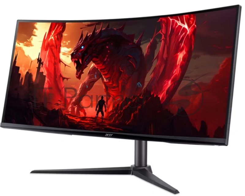 Монитор 34 ACER Nitro XZ340CUHbiiphx, ZeroFrame, Curved 1500R Black, 21:9, VA, 3440x1440, 1 / 5ms, 250cd, 100Hz, 2xHDMI(2.0) + 2xDP(1.4) + Audio out , sync: FreeSync, hdr: HDR 10, H.Adj. 100