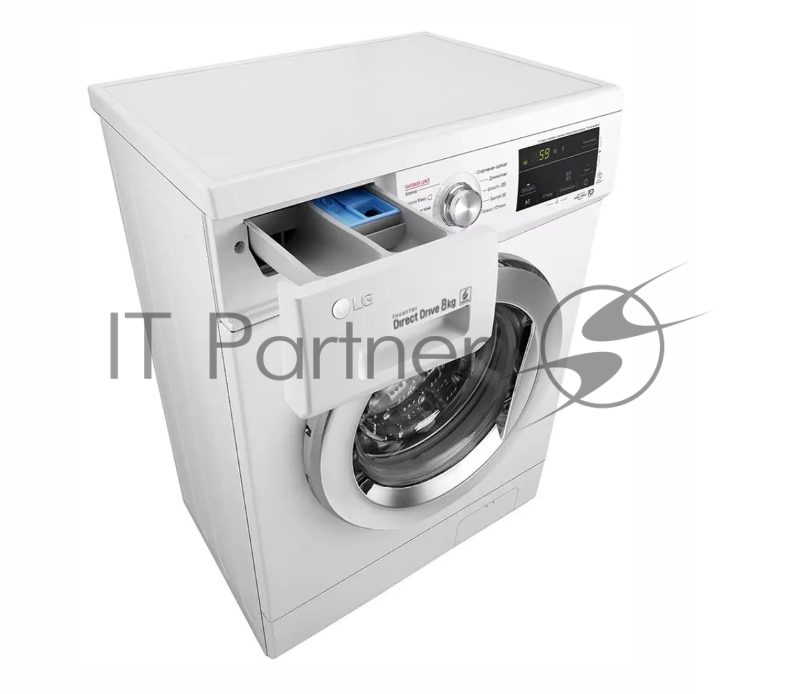 Стиральная машина LG F4J3TS5W 8кг, белая