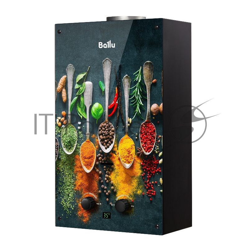 Колонка газовая Ballu GWH 10 Fiery Glass Curry