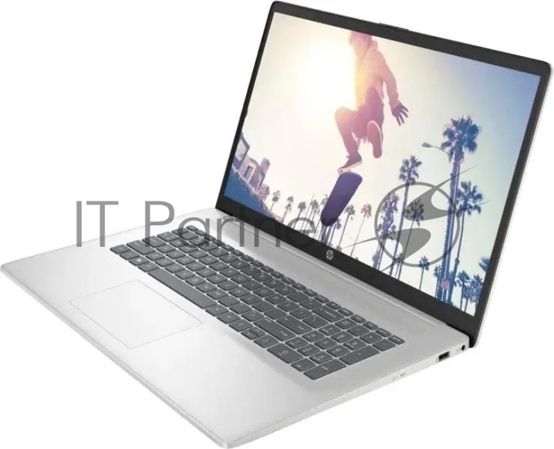 Ноутбук HP 17-cp2172ng Ryzen 5 7520U 8Gb SSD512Gb AMD Radeon 17.3 IPS FHD (1920x1080) Free DOS silver WiFi BT Cam (9W1X8EA)