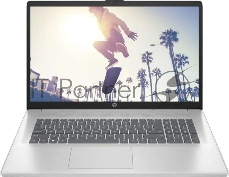 Ноутбук HP 17-cp2172ng Ryzen 5 7520U 8Gb SSD512Gb AMD Radeon 17.3 IPS FHD (1920x1080) Free DOS silver WiFi BT Cam (9W1X8EA)