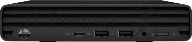 Неттоп HP 260 G9 Mini i3 1315U (1.2) 8Gb SSD256Gb UHDG Free DOS GbitEth WiFi BT 65W kb мышь клавиатура черный (9H6M7ET)