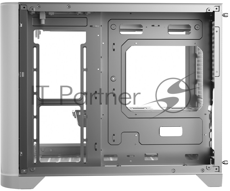 Корпус 1STPLAYER UVIEW UV6 White / mATX / UV6-WH