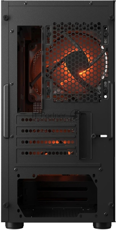 Корпус Cougar Uniface Mini RGB 2x140mm + 1x120mm ARGB Fan, ARGB Fan Hub, без БП, черный, mATX