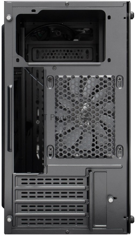 Корпус 1STPLAYER FIREBASE X1 Black / mATX / 3x120mm LED fans / X1-BK-3F1