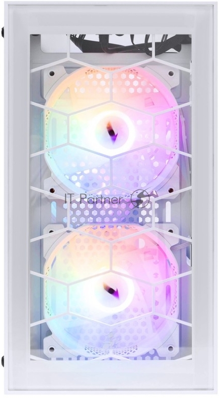 Корпус 1STPLAYER FIREBASE X1 White / mATX / 3x120mm LED fans / X1-WH-3F1-W
