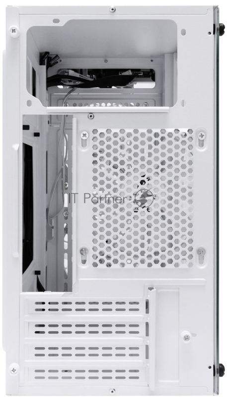 Корпус 1STPLAYER FIREBASE X1 White / mATX / 3x120mm LED fans / X1-WH-3F1-W