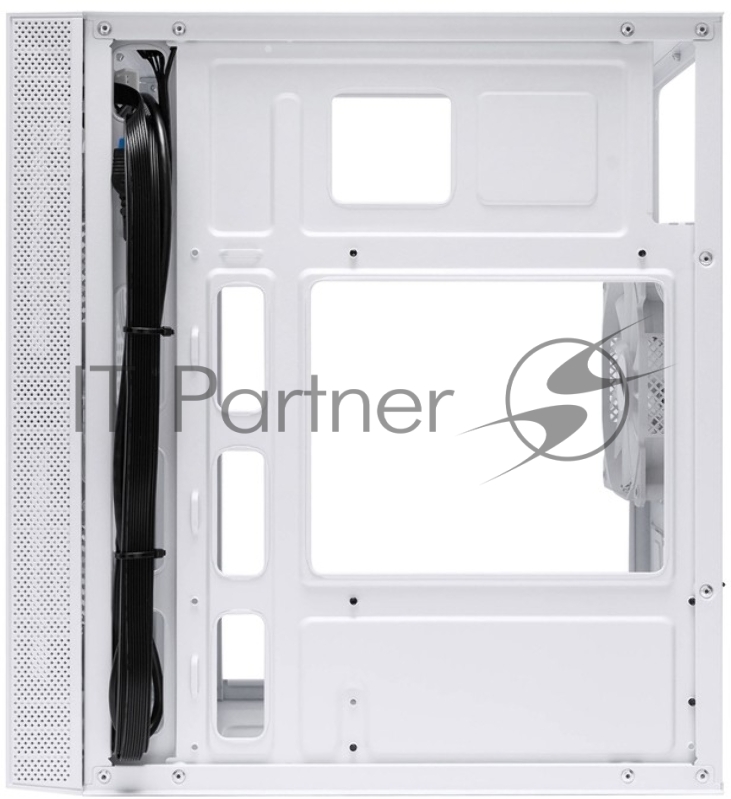 Корпус 1STPLAYER FIREBASE X1 White / mATX / 3x120mm LED fans / X1-WH-3F1-W