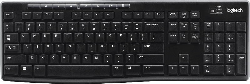 Клавиатура 920-003757/920-003058 Logitech Keyboard K270 Wireless