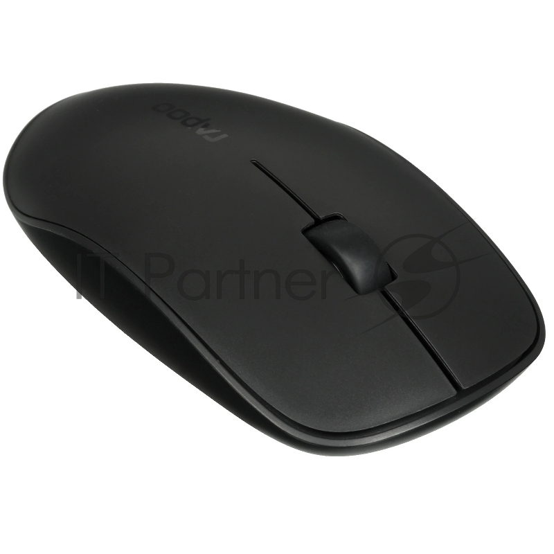 Клавиатура + мышь Rapoo X260S клав:черный мышь:черный USB беспроводная