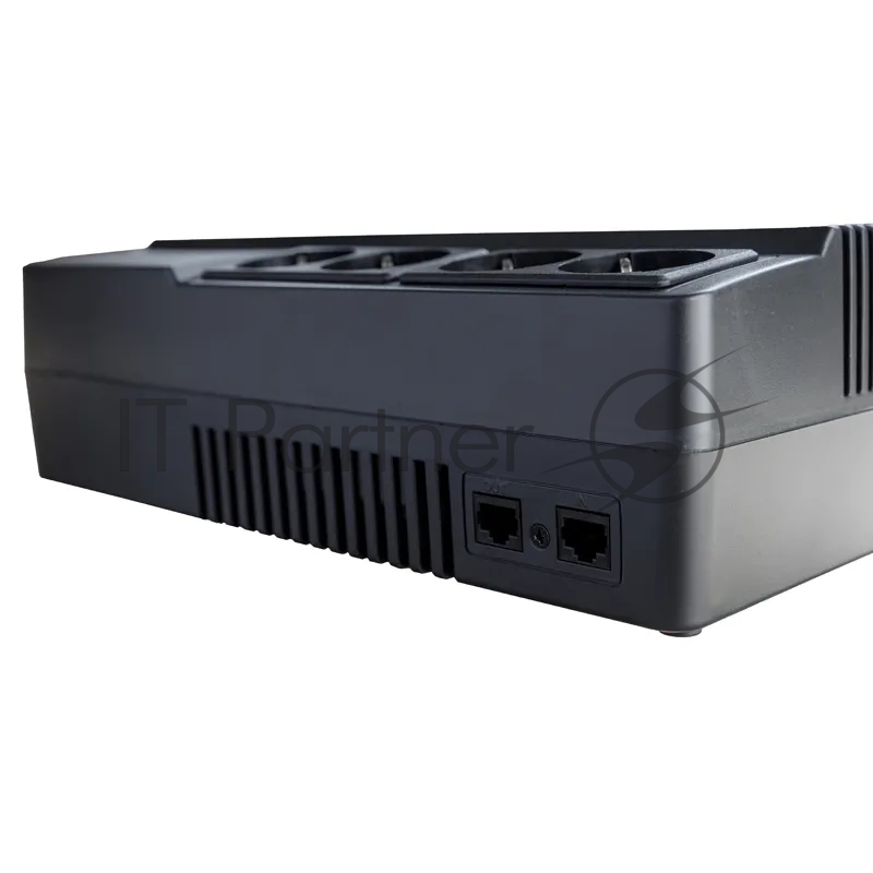 Источник бесперебойного питания Ермак ИБП Линейно-интерактивный 1000 ВА/600 Вт, 8xSchuko, ЖК, 2 х USB (СБП ЕРМАК 220-220.1-32-ВН)