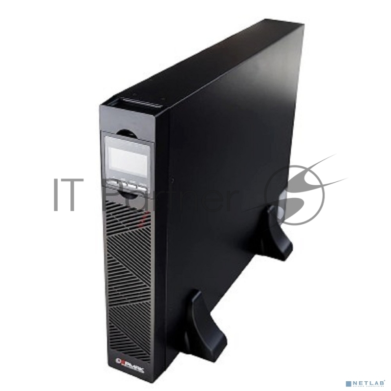 Источник бесперебойного питания Ермак ИБП Онлайн стоечный 2U, 1500 ВА/1500 Вт, 8xIEC C13, EPO, USB, RS-232, 3х9Ач (СБП ЕРМАК 220-220.1.5-96-Р)