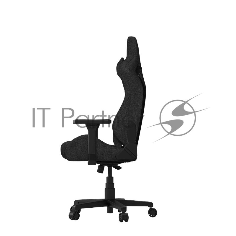 Кресло игровое Anda Seat Kaiser Frontier, цвет черный, размер M (90кг), материал ткань (модель AD12)