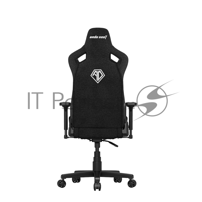 Кресло игровое Anda Seat Kaiser Frontier, цвет черный, размер M (90кг), материал ткань (модель AD12)