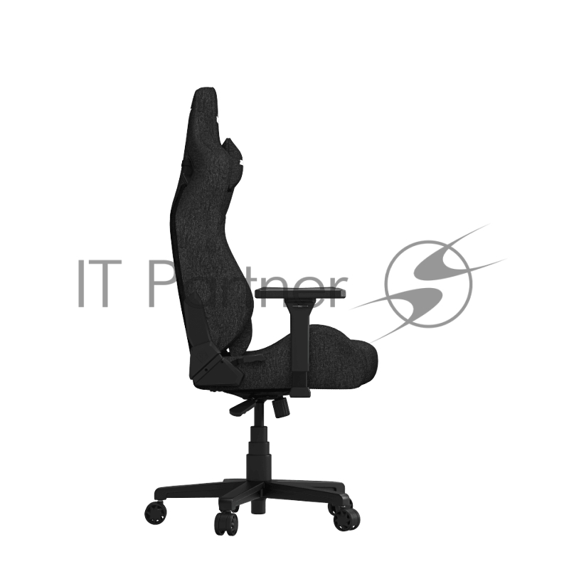 Кресло игровое Anda Seat Kaiser Frontier, цвет черный, размер M (90кг), материал ткань (модель AD12)