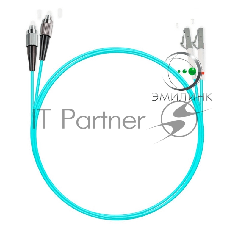 Шнур оптический NTSS PREMIUM dpc LC/UPC-LC/UPC 50/125 (OM3) 3.0мм 7,5м LSZH