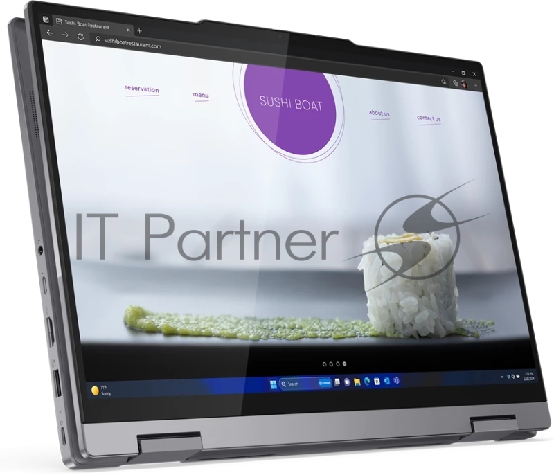 Ноутбук Lenovo ThinkBook 14 2-in-1 G4 IML 14 WUXGA (1920x1200)IPS 300N TOUCH, Intel Ultra 7 155U, 1x16GB DDR5 5600, 512GB SSD M.2, Intel UHD, WiFi 6, BT, FPR, FHD Cam, 60Wh, 65W USB-C, Win 11 Pro, 1Y, 1.64kg