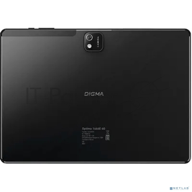 Планшет Digma Optima 1444E 4G T606 (1.6) 8C RAM6Gb ROM128Gb 10.1 IPS 1920x1200 LTE 1Sim Android 12 черный 5Mpix 2Mpix BT GPS WiFi Touch microSD 256Gb 6000mAh