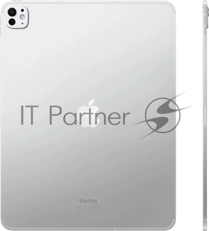 Планшет Apple iPad Pro 2024 A2926 9C RAM8Gb ROM512Gb 13 OLED 2752x2064 LTE eSIM iOS серебристый 12Mpix 12Mpix BT GPS WiFi Touch 9hr