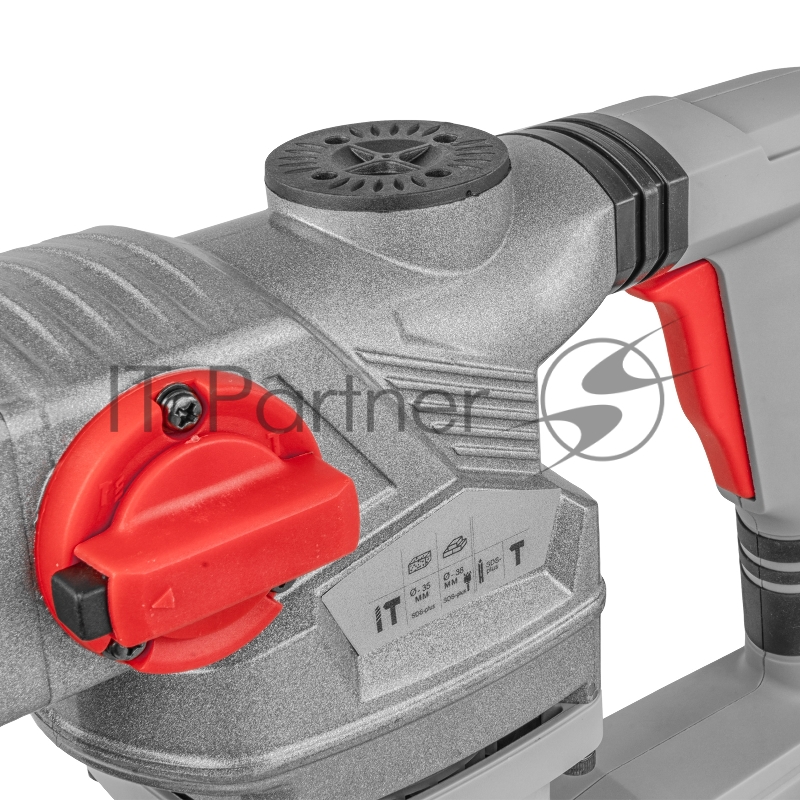 Перфоратор 1450Вт, SDS-plus, диаметр сверления бетона 35мм, вертикальный, СТАВР ПЭВ-1450, 2 режима работы, энергия удара 6.5Дж, число оборотов 1100об/мин, частота ударов 5100уд/мин, длина кабеля 3м (набор оснастки, кейс).