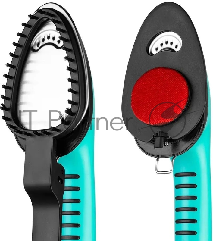 Отпариватель напольный Kitfort КТ-9123-3 1960Вт черный/бирюзовый