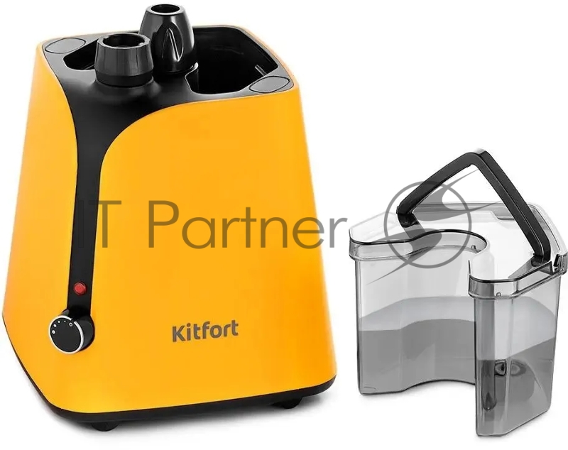 Отпариватель напольный Kitfort КТ-9160 2000Вт оранжевый/черный