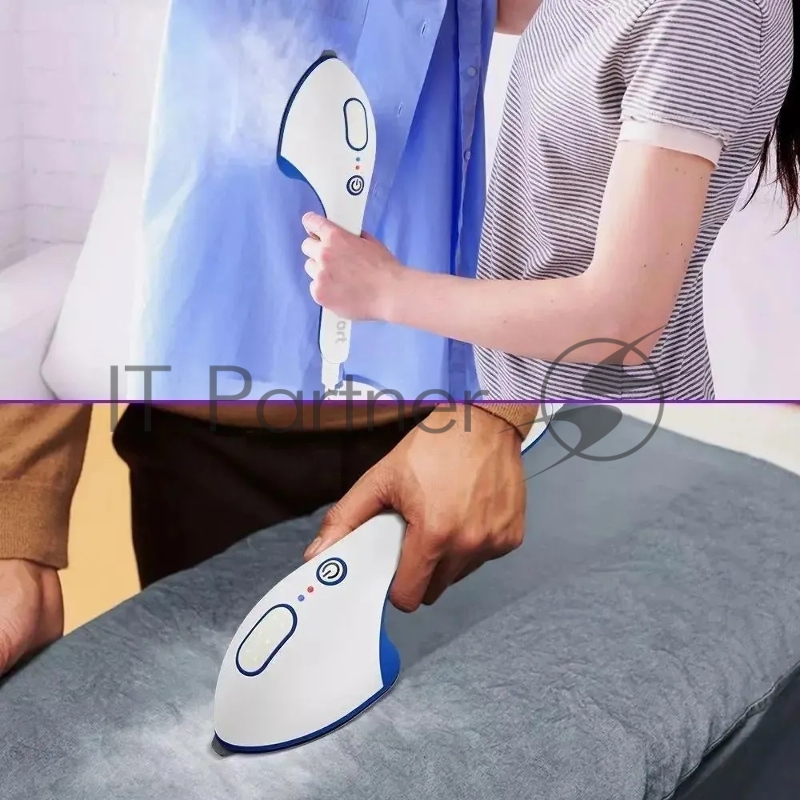 Отпариватель ручной Kitfort КТ-9130-3 1500Вт белый/синий