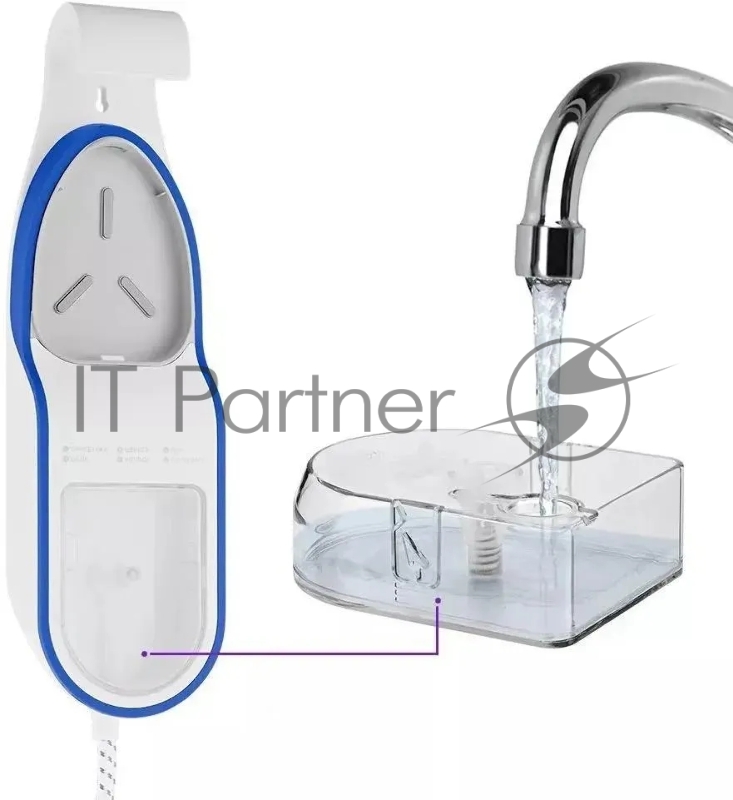 Отпариватель ручной Kitfort КТ-9130-3 1500Вт белый/синий