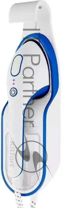 Отпариватель ручной Kitfort КТ-9130-3 1500Вт белый/синий