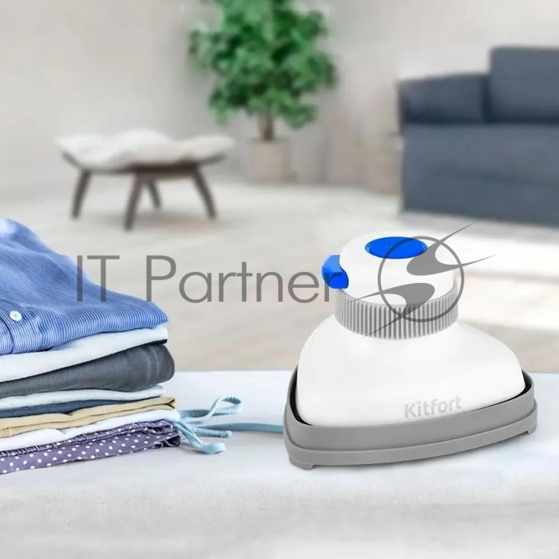 Отпариватель ручной Kitfort КТ-9131-3 800Вт белый/синий