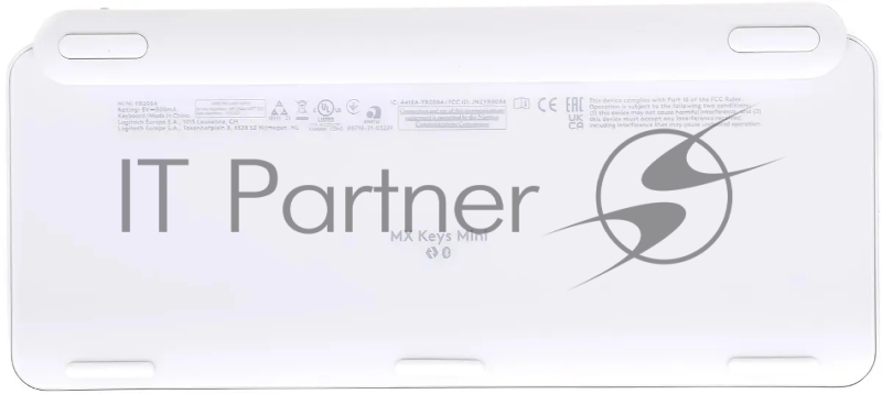 Клавиатура Logitech MX Keys Mini серебристый USB беспроводная BT/Radio LED (920-010499)