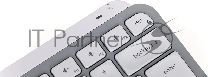 Клавиатура Logitech MX Keys Mini серебристый USB беспроводная BT/Radio LED (920-010499)