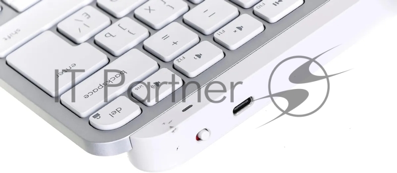 Клавиатура Logitech MX Keys Mini серебристый USB беспроводная BT/Radio LED (920-010499)