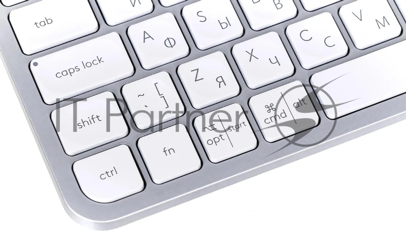 Клавиатура Logitech MX Keys Mini серебристый USB беспроводная BT/Radio LED (920-010499)