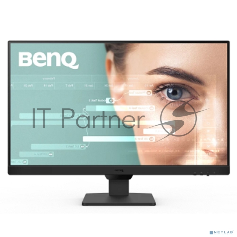 Монитор LCD 27 16:9 1920х1080(FHD) IPS, nonGLARE, 100 Hz, 250 cd/m2, H178°/V178°, 1300:1, 16.7M, 5ms, 2xHDMI, DP, Tilt, Speakers, 3Y, Black