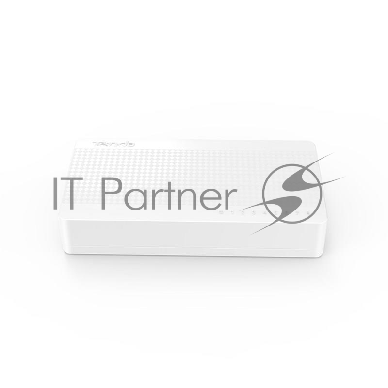 Настольный неуправляемый коммутатор TENDA S108 (mini), 8 портов Ethernet 10/100 Мбит/сек, пластиковый корпус