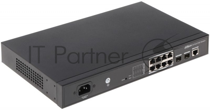 Коммутатор DH-PFS4210-8GT-150 8-портовый управляемый POE