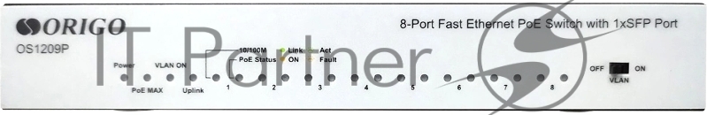 Коммутатор РоЕ OS1209P/80W/A1A