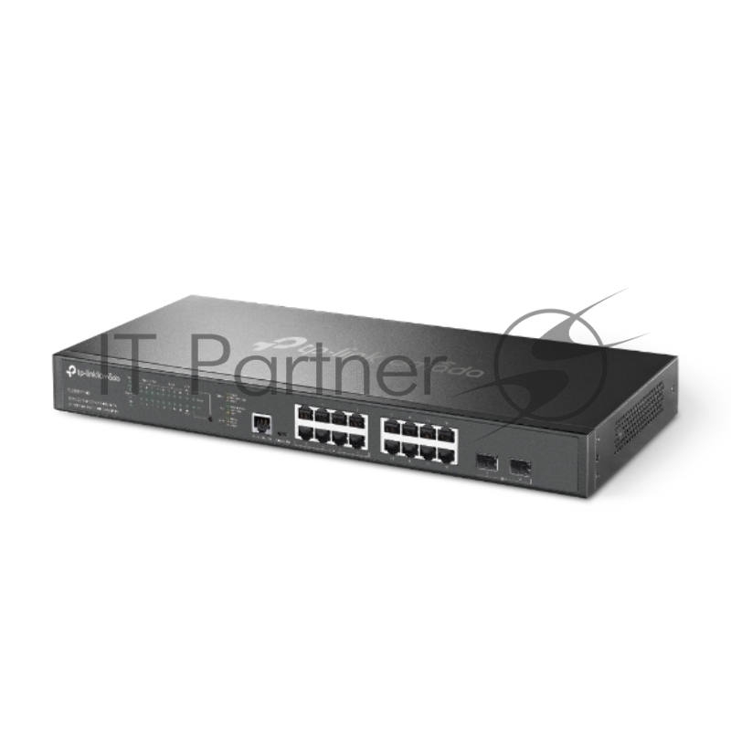 Коммутатор TP-Link SG3218XP-M2 (L2+) 16x2.5Гбит/с 2xКомбо(10GBase-T/SFP+) 2SFP+ 8PoE+ 240W управляемый