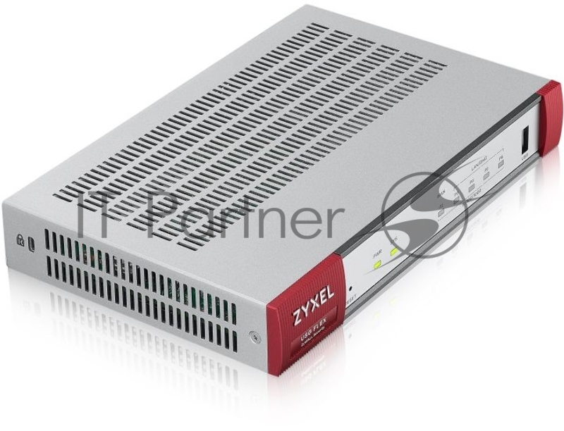 Межсетевой экран Zyxel USG Flex 100 (USGFLEX100-RU0111F) 10/100/1000BASE-TX серебристый