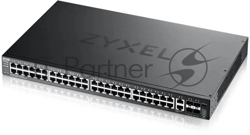 Коммутатор L3 Access Zyxel NebulaFlex Pro XGS2220-54, rack 19, 48xRJ-45: 1G, 2xRJ-45: 1/2.5/5/10G, 4xSFP+