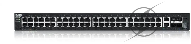 Коммутатор L3 Access Zyxel NebulaFlex Pro XGS2220-54, rack 19, 48xRJ-45: 1G, 2xRJ-45: 1/2.5/5/10G, 4xSFP+