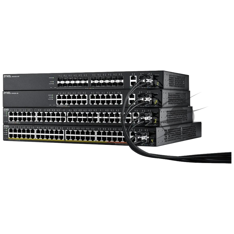 Коммутатор L3 Access Zyxel NebulaFlex Pro XGS2220-54, rack 19, 48xRJ-45: 1G, 2xRJ-45: 1/2.5/5/10G, 4xSFP+