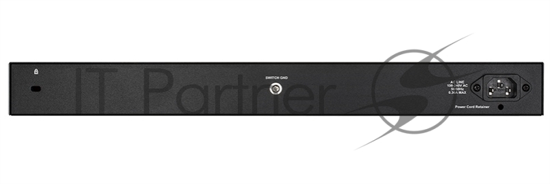 Управляемый L2 коммутатор D-Link DGS-1210-26/FL2A с 24 портами 10/100/1000Base-T и 2 портами 1000Base-X SFP